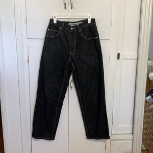 30x30 VINTAGE BAGGY BLACK JEANS - ANCHOR BLUE